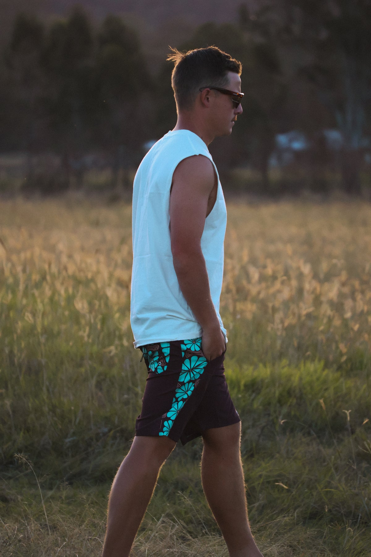Men's Board Shorts Salted Cocoa