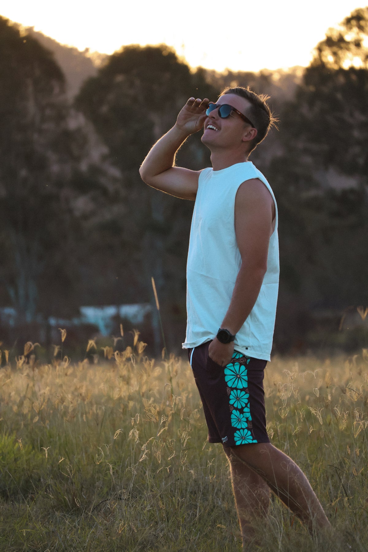 Men's Board Shorts Salted Cocoa