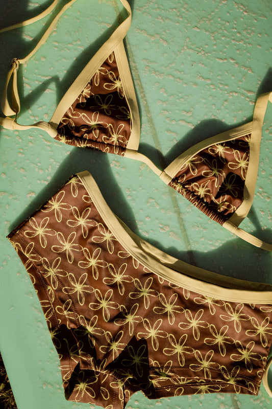 Sun Lei Triangle Bralette Top